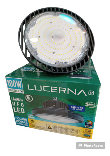 Lampara Led Tipo Ufo 100w Ultra Lumen Marca Lucerna