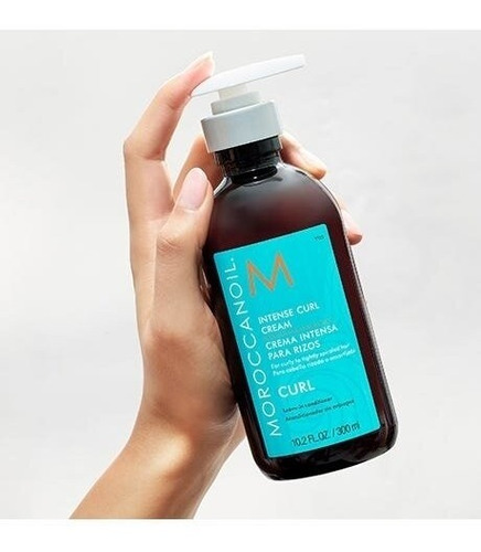 Imagen 2 de 2 de Crema Peinar Intensa Rizos Peinado Moroccanoil Curl X 300ml