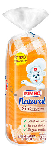 Pan Bimbo Natural 610g