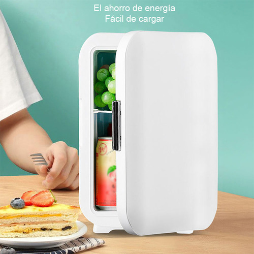 Mini Refrigerador Frigobar Portátil 4l Skincare Cosméticos Bebidas Para Hogar Y Automóv