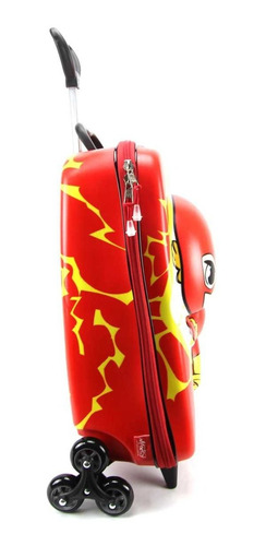 Imagem 3 de 10 de Mochilete Flash Dc Super 3d Com Lancheira Maxtoy 2814cm20
