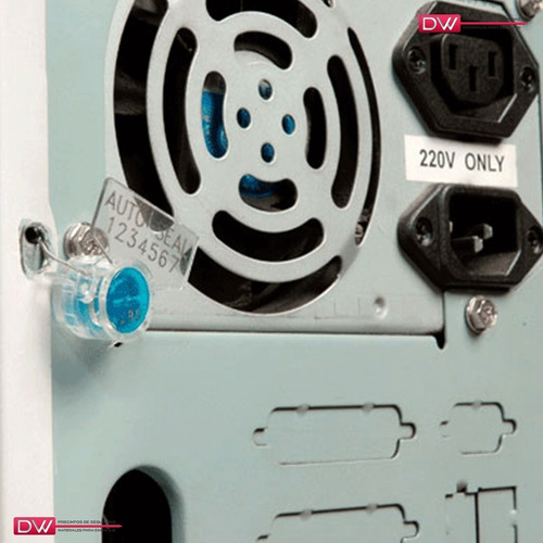 Imagen 8 de 10 de Precinto Plastico Policarbonato Maxima Seg Auto Seal X500 Dw