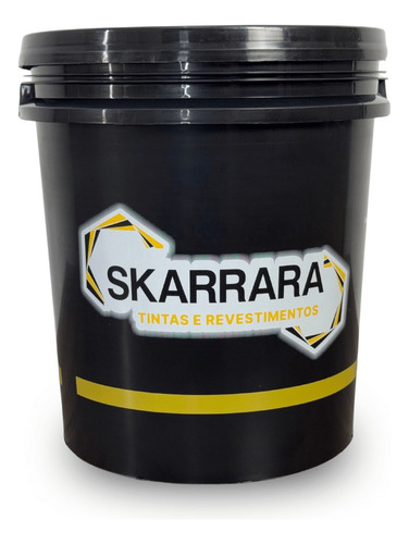 Revestimento Cimento Queimado - 23 Kg - Tintas Skarrara Cinza-escuro Fosco