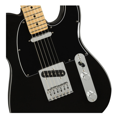 Imagen 4 de 6 de Guitarra eléctrica Fender Player Telecaster de aliso black brillante con diapasón de arce