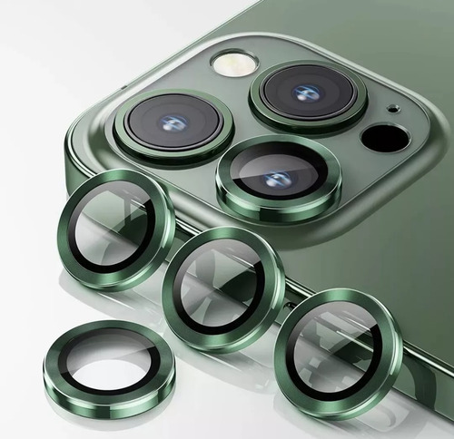 Protector Camara Lente Individual iPhone 15 Pro Vidrio 9h