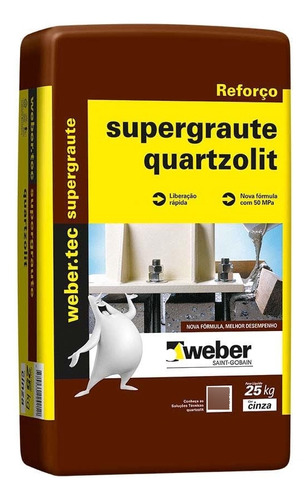 Argamassa Quartzolit De Uso Externo E Interno 25kg Super Gra