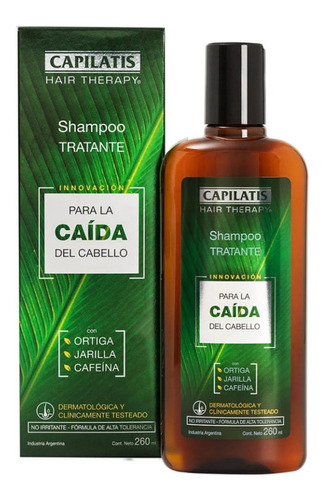 Shampoo Anticaida Capilatis Con Ortiga,jarilla, Cafeina 260m