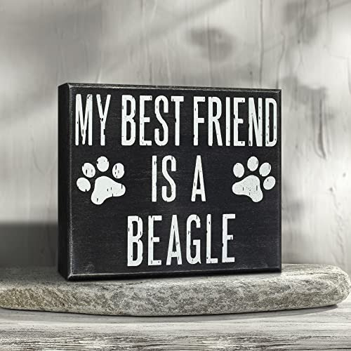 Regalos De Beagle, Mi Mejor Amigo Es Un Beagle, Letrero...
