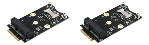 2 Adaptadores Wifi M.2, Tarjeta De Red Inalámbrica Pcie A M2