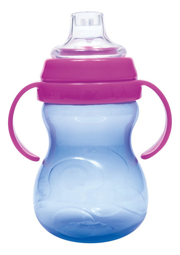 Copo Com Alça E Bico De Silicone Infantil 350ml - Buba