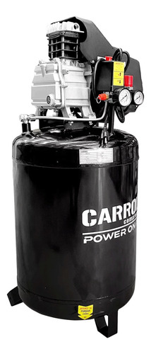 Compresor Vertical 80 Litros 3hp Monofásico Carroll Vm8030