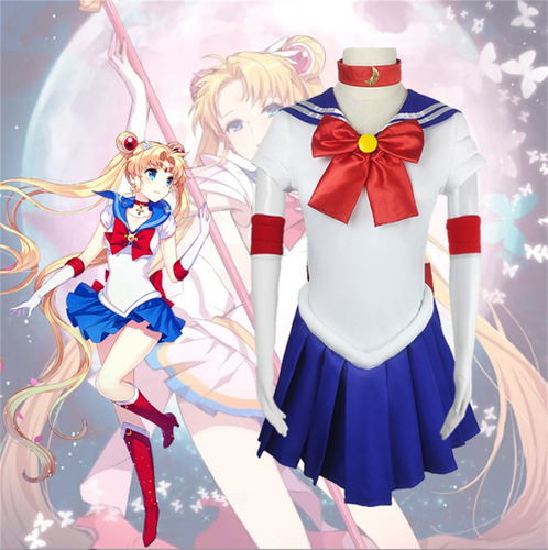 Ct Disfraz Sailor Moon Usagi Tsukino Para Niñas