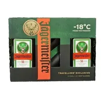 Comprar Jagermeister Pack 2 Botellas De 500 Ml Y 2 Shot Ceramicos