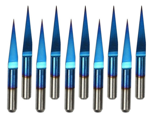 . Brocas De Grabado De Pcb De 3.175 Mm 25 Grados 0.3 Mm