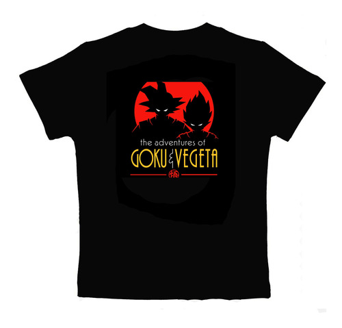 Remera Dragon Ball Z , Aventuras De Goku Y Vegeta, Anime, Tv