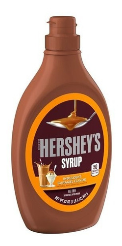 Jarabe Hersheys Syrup Caramelo 623g Importado