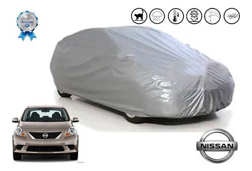 Protector De Nissan Versa 2016 Impermeable Afelpado