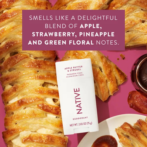 Native, Desodorante Ed Limitada - Apple Butter & Strudel 75g Fragancia Apple butter and strudel