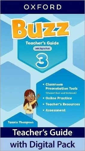 Buzz 3 - Teacher's Book With Digital Pack, De Thompson, Tamzin. Editorial Oxford University Press, Tapa Blanda En Inglés Americano, 2023