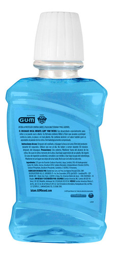Enjuague Bucal Infantil Paw Patrol Sabor Chicle 250ml Gum