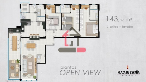 Plaza De España - Apartamento Em Lançamentos No Bairro Nova Aliança - Ribeirão Preto, Sp - Pro57375