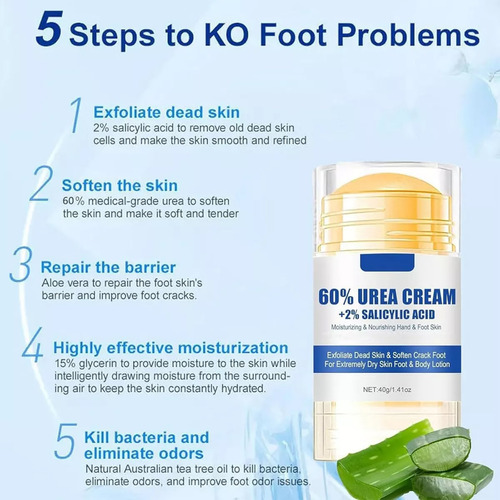 2 Unidades De Creme Para Pele Áspera E Irregular, Creme Para