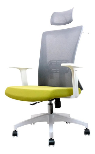 Silla Office Fantech Ergonomica Mint Oca258 Transpirable 