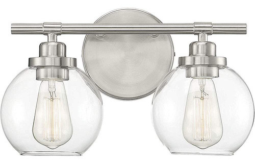 Savoy House 8-4050-2-sn Carson Satin Nickel 2-light Baño Van