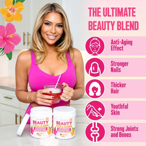 Mezcla De Belleza Colágeno Bayas 5 Tipos Colágeno Musgo Mari