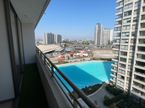 Arriendo 1d Semi Amoblado Laguna Centro, Metro C. Valdovinos