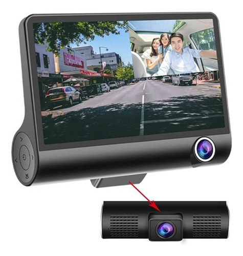 Grabadora De Doble Lente Grabadora Automática Dash Cam