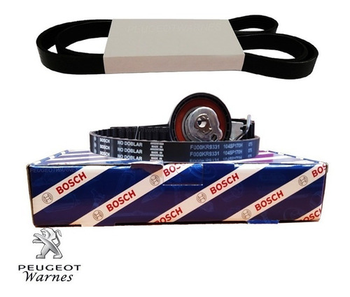 Kit De Distribucion Bosch + Poly V Peugeot 207 1.4 8v Nafta