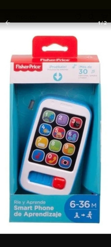 Smart Phone De Aprendizaje Fisher Price Juguete Bebé Celular