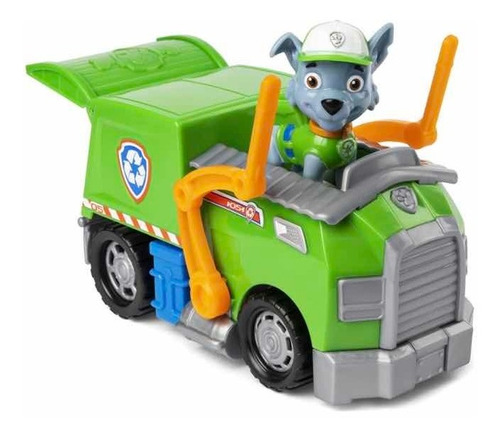 Juguete Paw Patrol. Vehículo De Acción Rocky