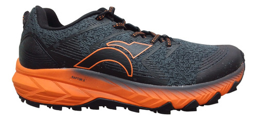 Zapatillas Trail Run Raptor X H Negro/nja Maraton 1012nn