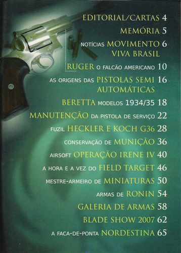 Revista Tiro Certo 5 Editora Minuano (Usado)