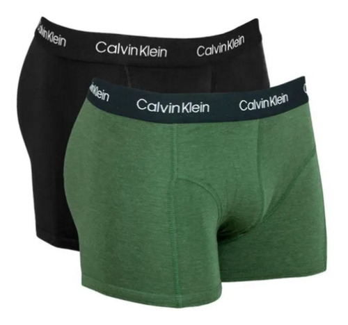 2 Boxer Calvin Klein Trunk Cotton Stretch De Lujo