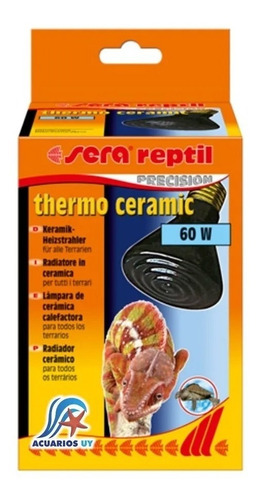 Lámpara Calefactora Para Reptiles. Sera Thermo Ceramic 60w