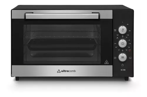 Horno de mesa eléctrico Ultracomb UC-65CT 65L negro 220V