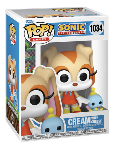 Cream With Cheese Funko Pop 1034 Sonic The Hedgehog
