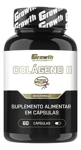 Colágeno Tipo 2 60 cáps. Growth Supplements