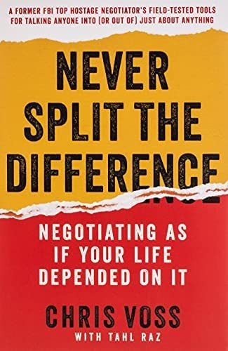 Imagen 1 de 2 de Libro Never Split The Difference Tapa Dura En Ingles