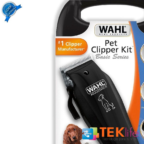 Maquina Rasuradora Corta Pelo Para Perros Mascotas Wahl Casera Negra Cl