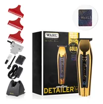 Comprar Máquina Terminadora Wahl® Detailer Li Gold Trimmer Cordless Original Con Holograma Patillera 5 Star Profesional Para Barberia Color Dorado