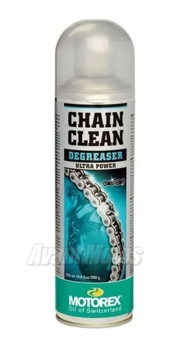Aceite Motorex Chain Clean Limpiador De Cadena Avant Motos