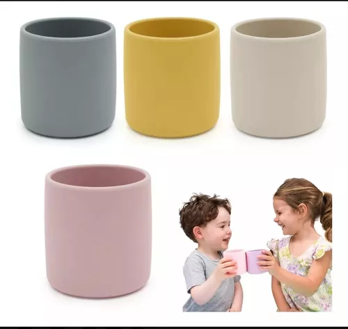 Vaso para beber taza de entrenamiento de silicona para niños y