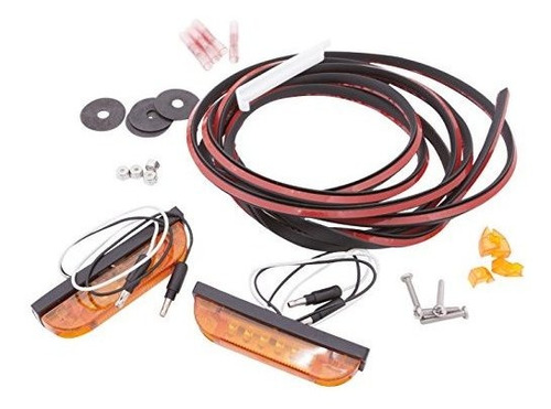 Bushwacker Pk1lt10001 2wire Led Marker Light Kit Para Flat S