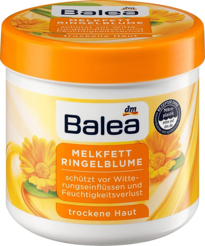 Balea Calendula De Grasa De Leche, 8.5 Fl Oz, Cuida La Piel 