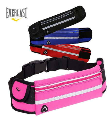 Imagen 2 de 9 de Riñonera Everlast De Neoprene Running Bike Billetera Gym