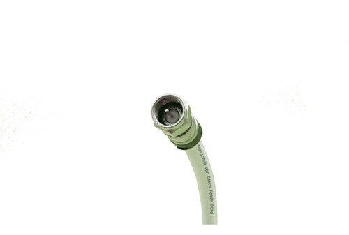 Imagem 6 de 6 de Cabo Tv Net Coaxial 95% De Malha Pronto 1 Metro + Emenda